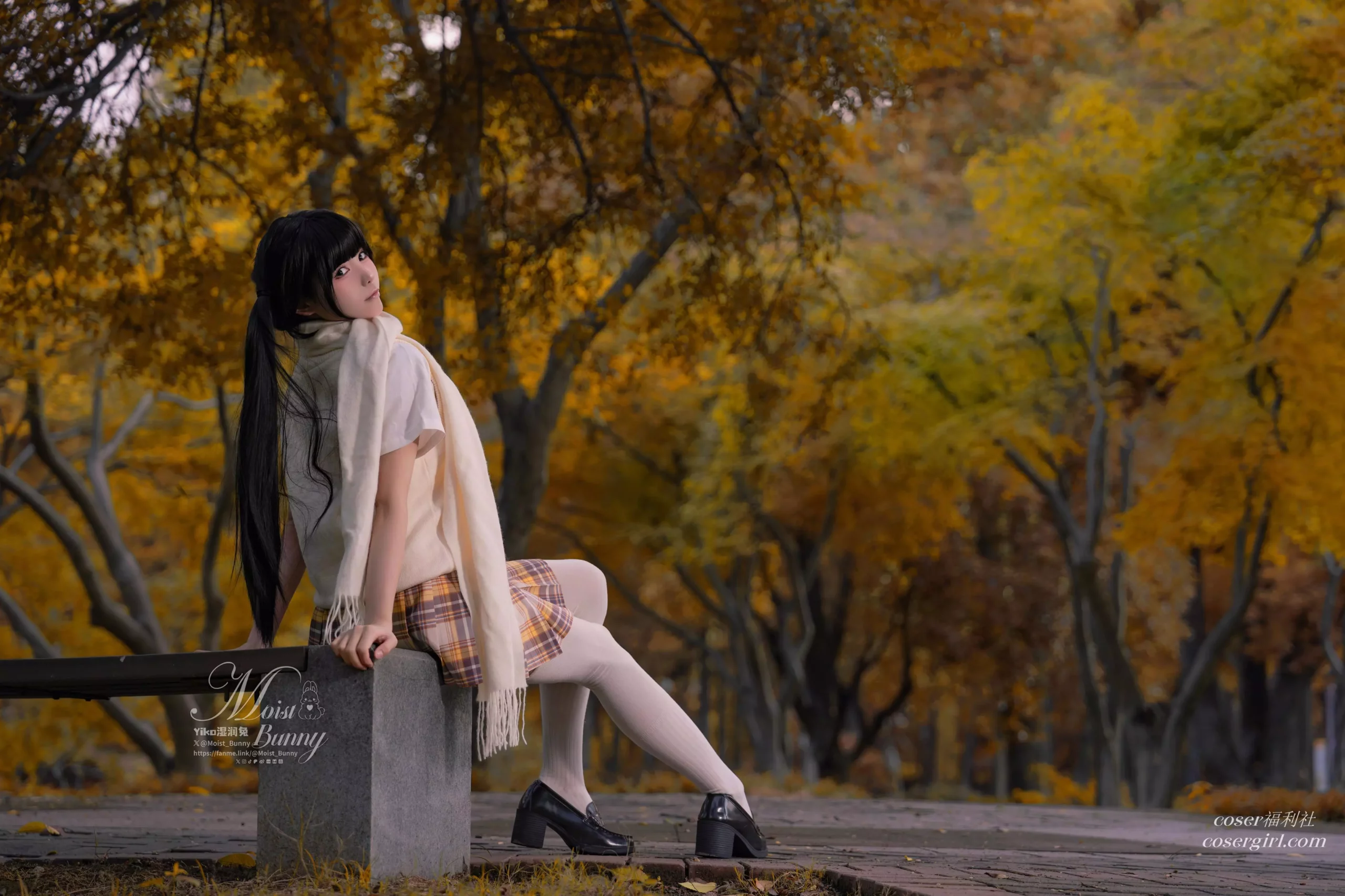 图片[4]-Yiko湿润兔 1月月票特典 冬の邂逅 - coser福利社写真图片在线观看-coser福利社