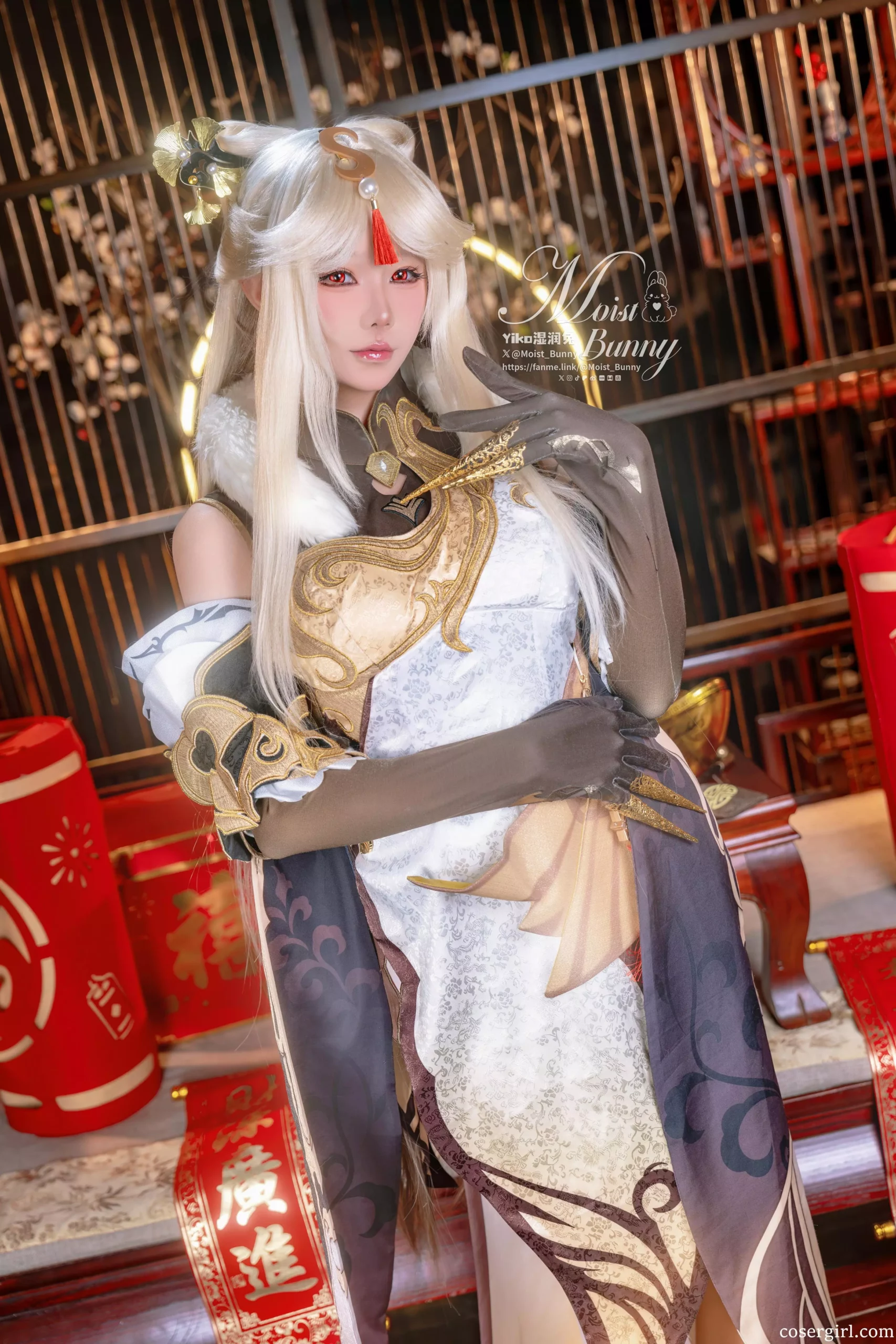 图片[7]-Yiko湿润兔 2月作品 金蛇来财 凝光贺岁 - coser福利社-coser福利社