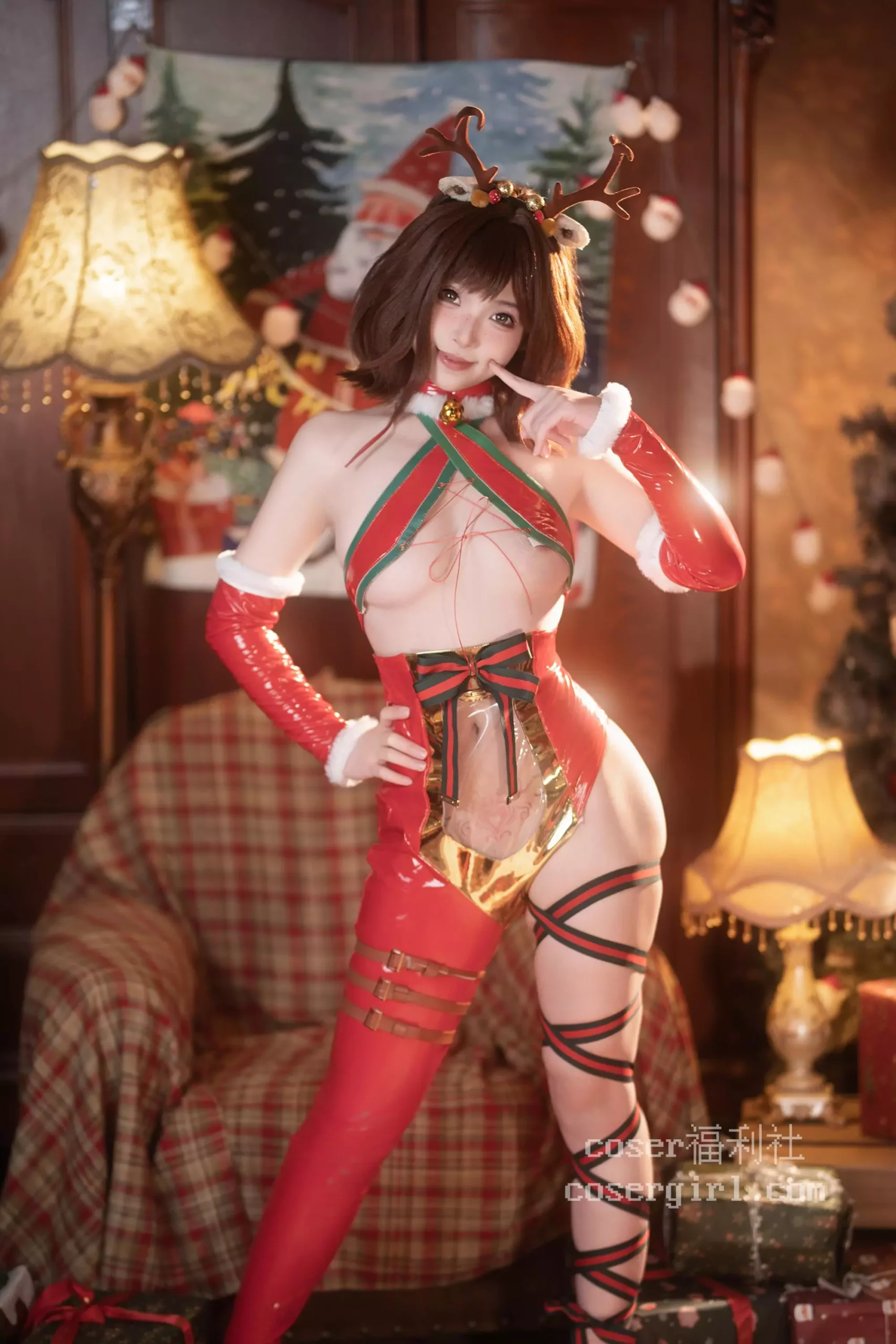 图片[2]-Bangni邦尼 圣诞小鹿 - coser福利社-coser福利社