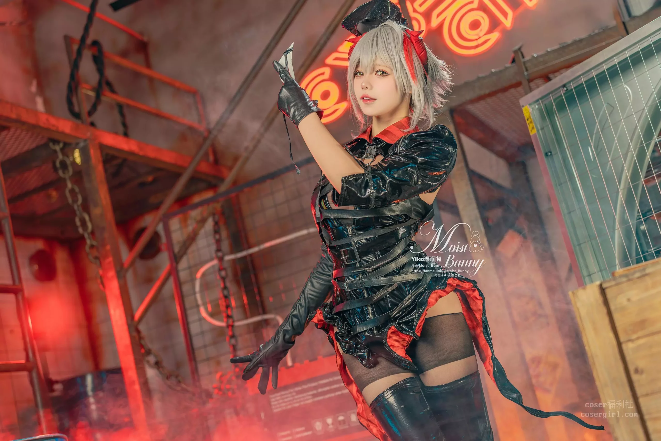 图片[9]-Yiko湿润兔 2月作品 愚夜密函-W - coser福利社写真图片在线观看-coser福利社