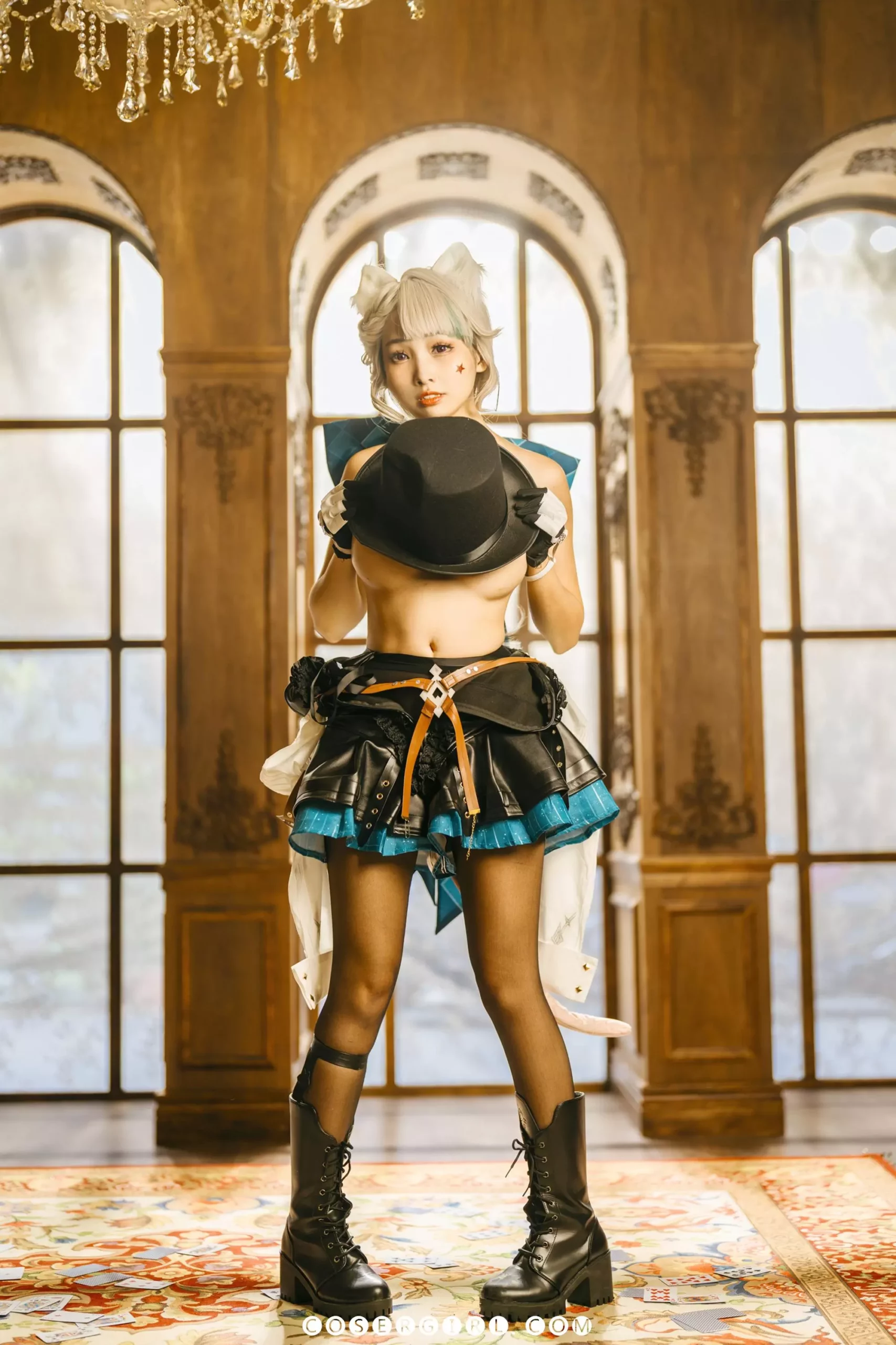 慕慕Momo 原神 Genshin 琳妮特的魔術 室内 - coser福利社图片预览-coser福利社
