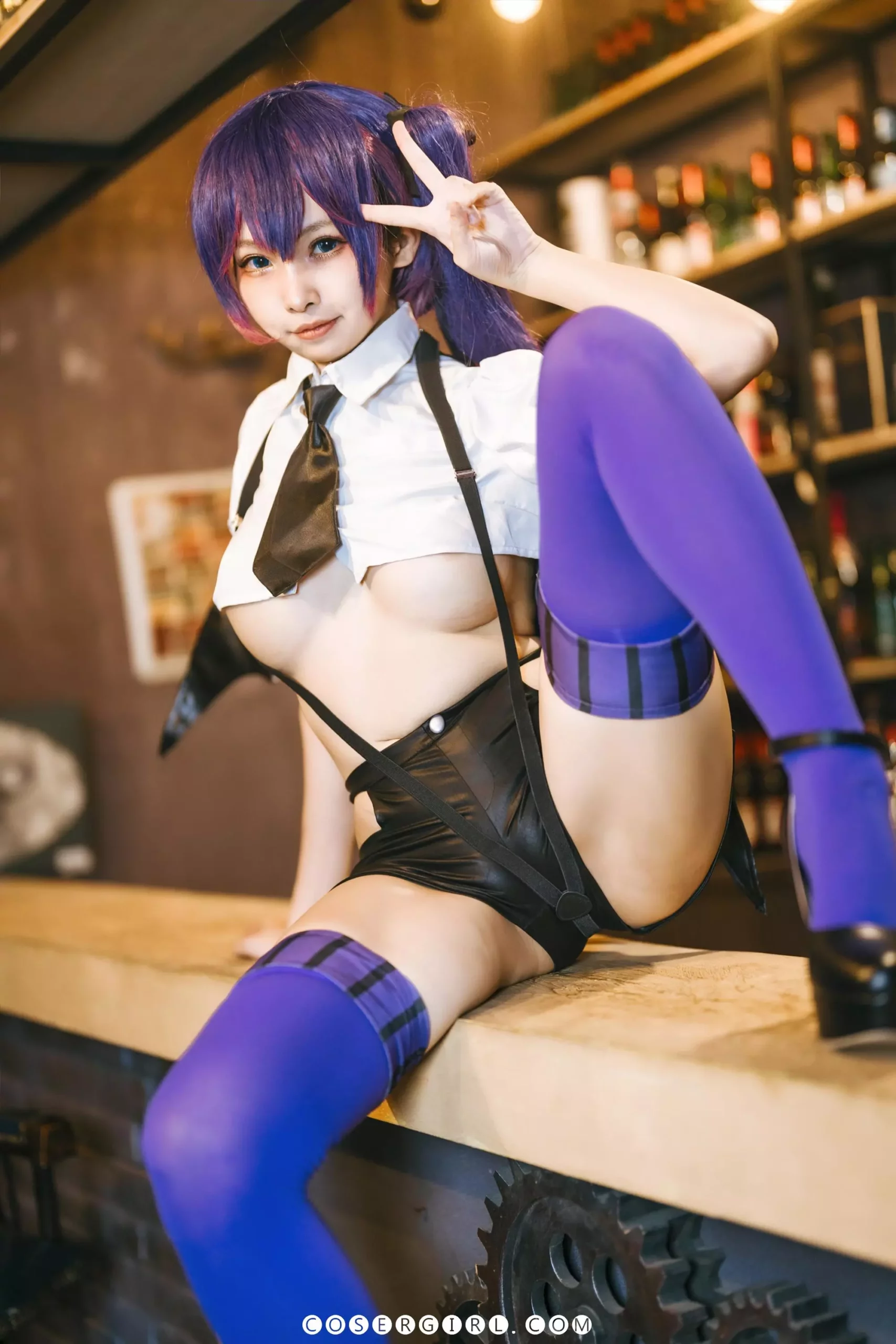 图片[2]-慕慕Momo 小惡魔的魅惑之吻-魔太郎 - coser福利社图片预览-coser福利社