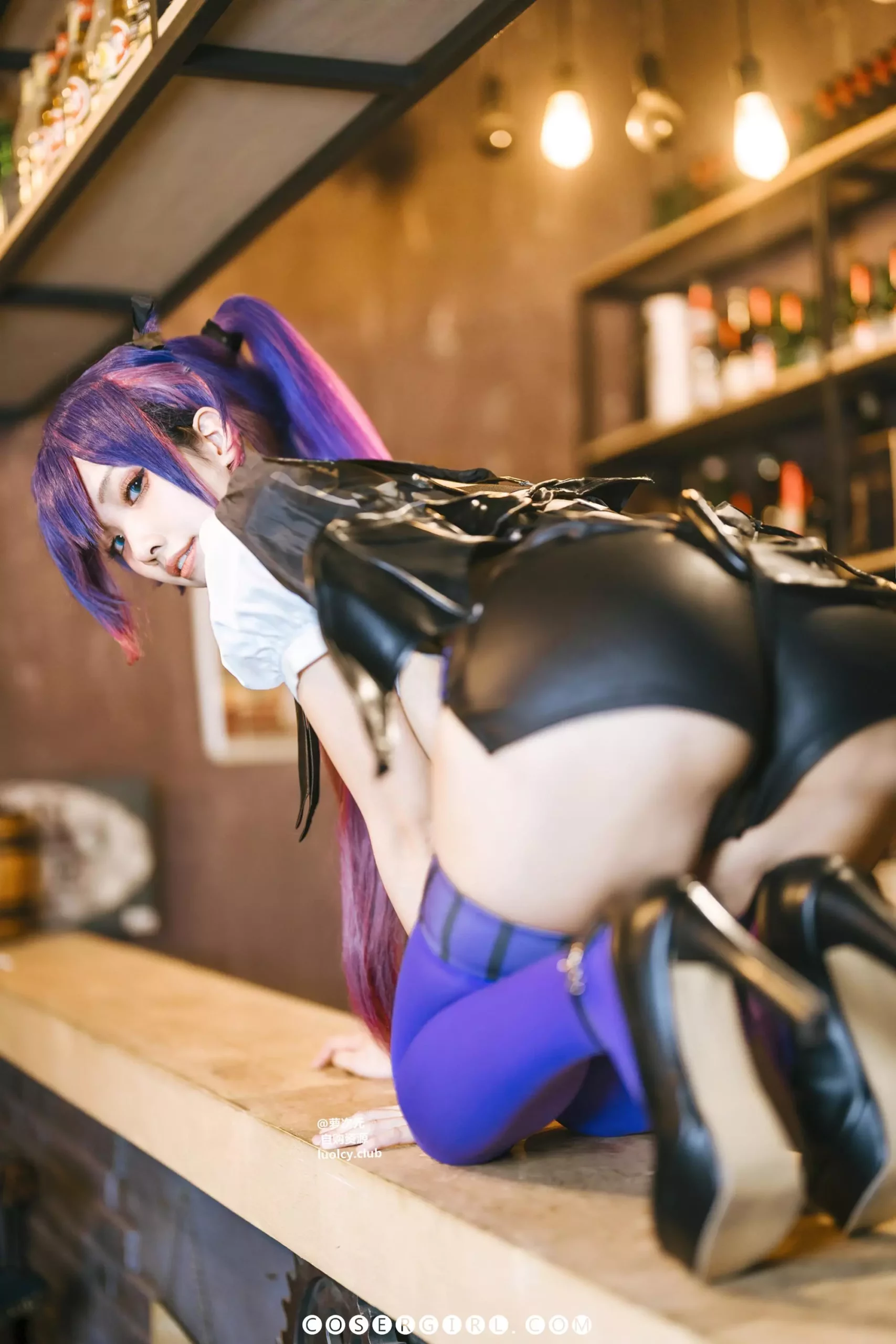 图片[4]-慕慕Momo 小惡魔的魅惑之吻-魔太郎 - coser福利社图片预览-coser福利社