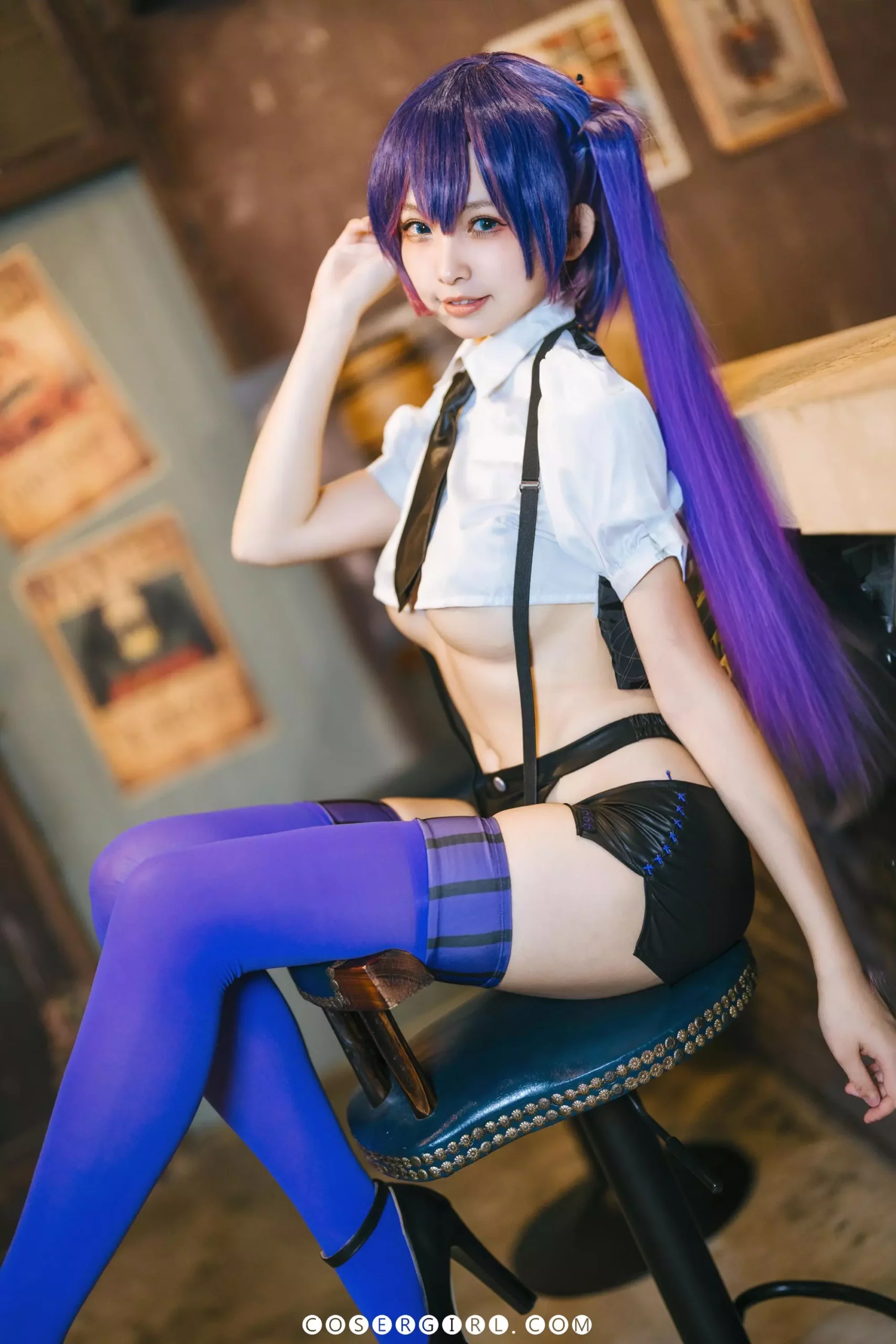 图片[5]-慕慕Momo 小惡魔的魅惑之吻-魔太郎 - coser福利社图片预览-coser福利社