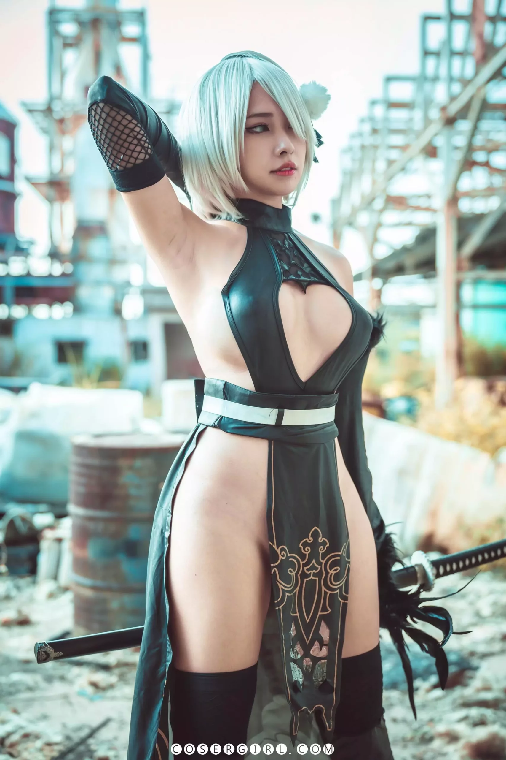 图片[2]-慕慕Momo 寄叶二号B型 (2B) - coser福利社图片预览-coser福利社