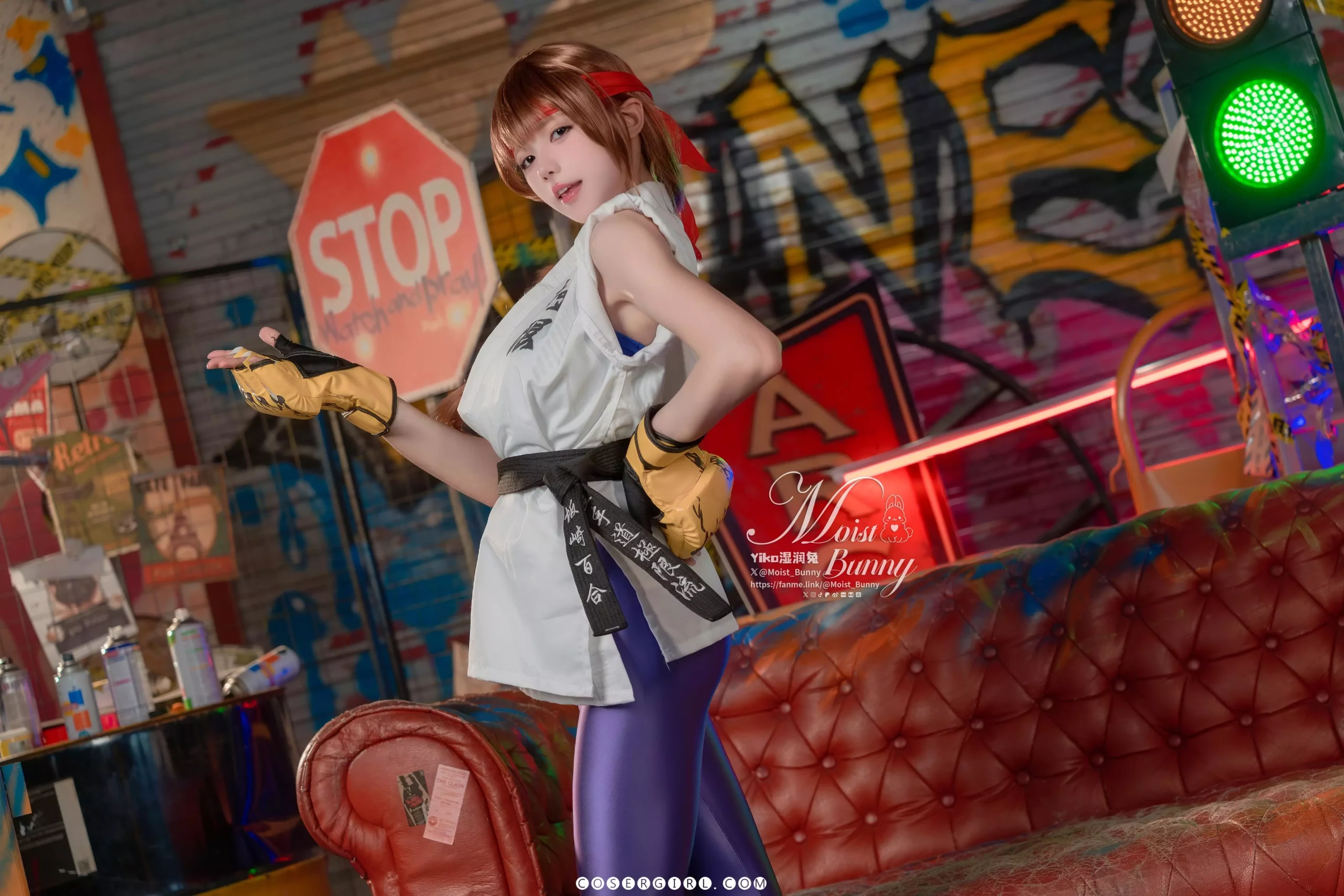 图片[10]-Yiko湿润兔 4月作品『拳皇-坂崎百合』 - coser福利社在线观看-coser福利社