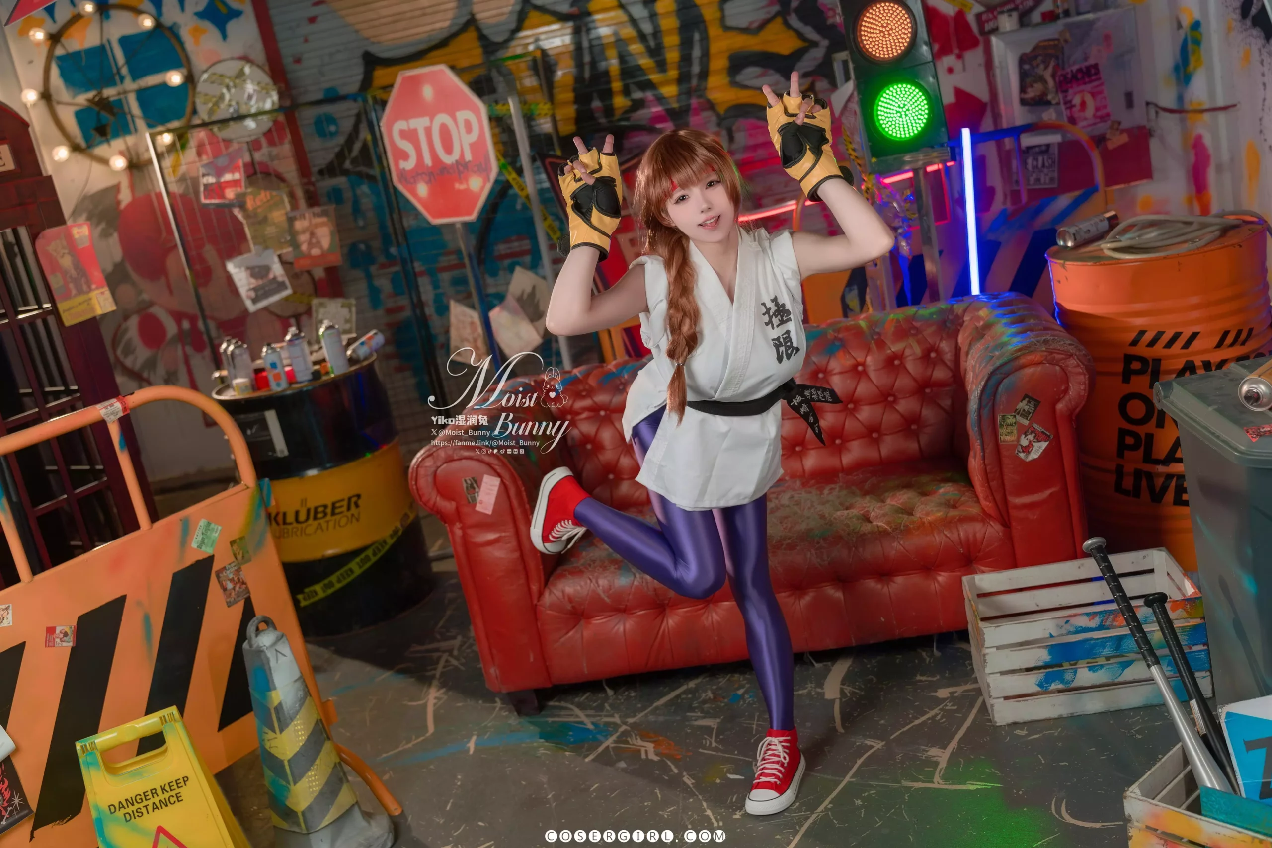 图片[11]-Yiko湿润兔 4月作品『拳皇-坂崎百合』 - coser福利社在线观看-coser福利社