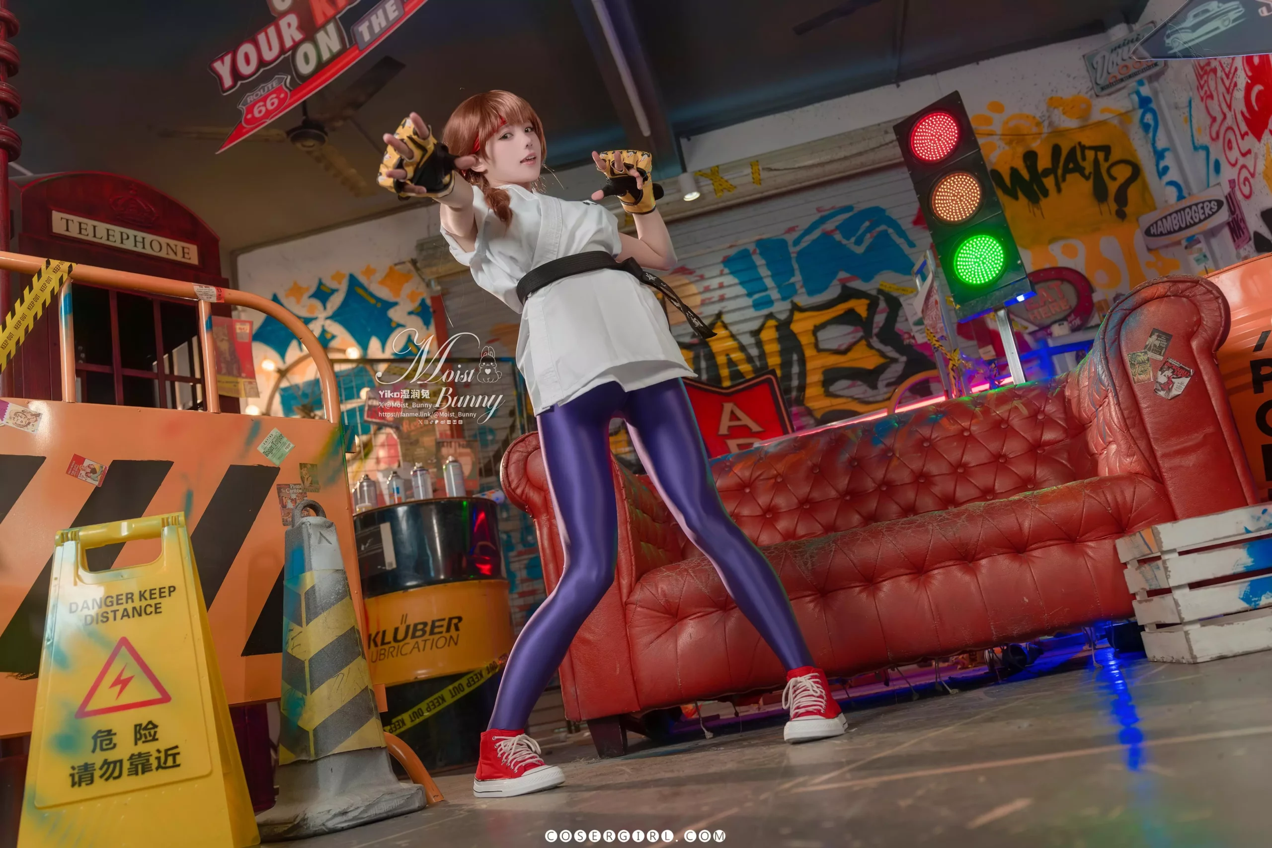 图片[14]-Yiko湿润兔 4月作品『拳皇-坂崎百合』 - coser福利社在线观看-coser福利社