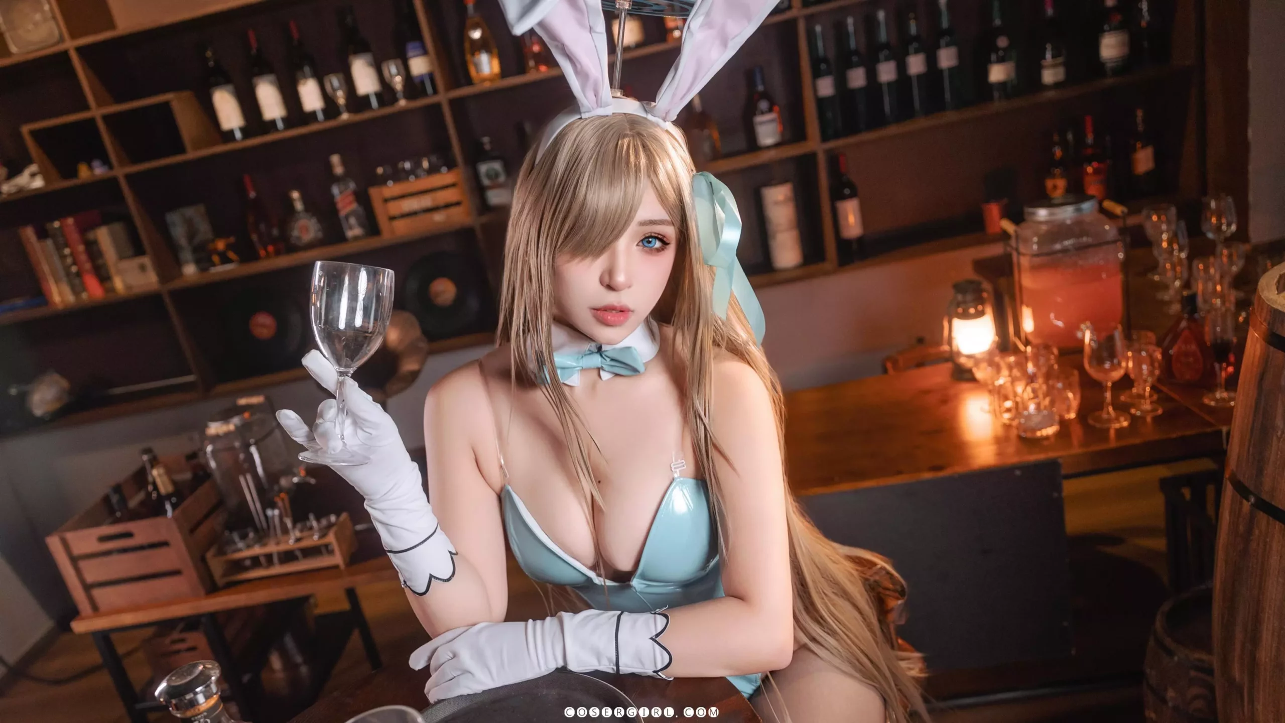 图片[1]-懵懵懵白日梦 明日奈兔女郎 - coser福利社[66P5V-768MB] 写真下载-coser福利社