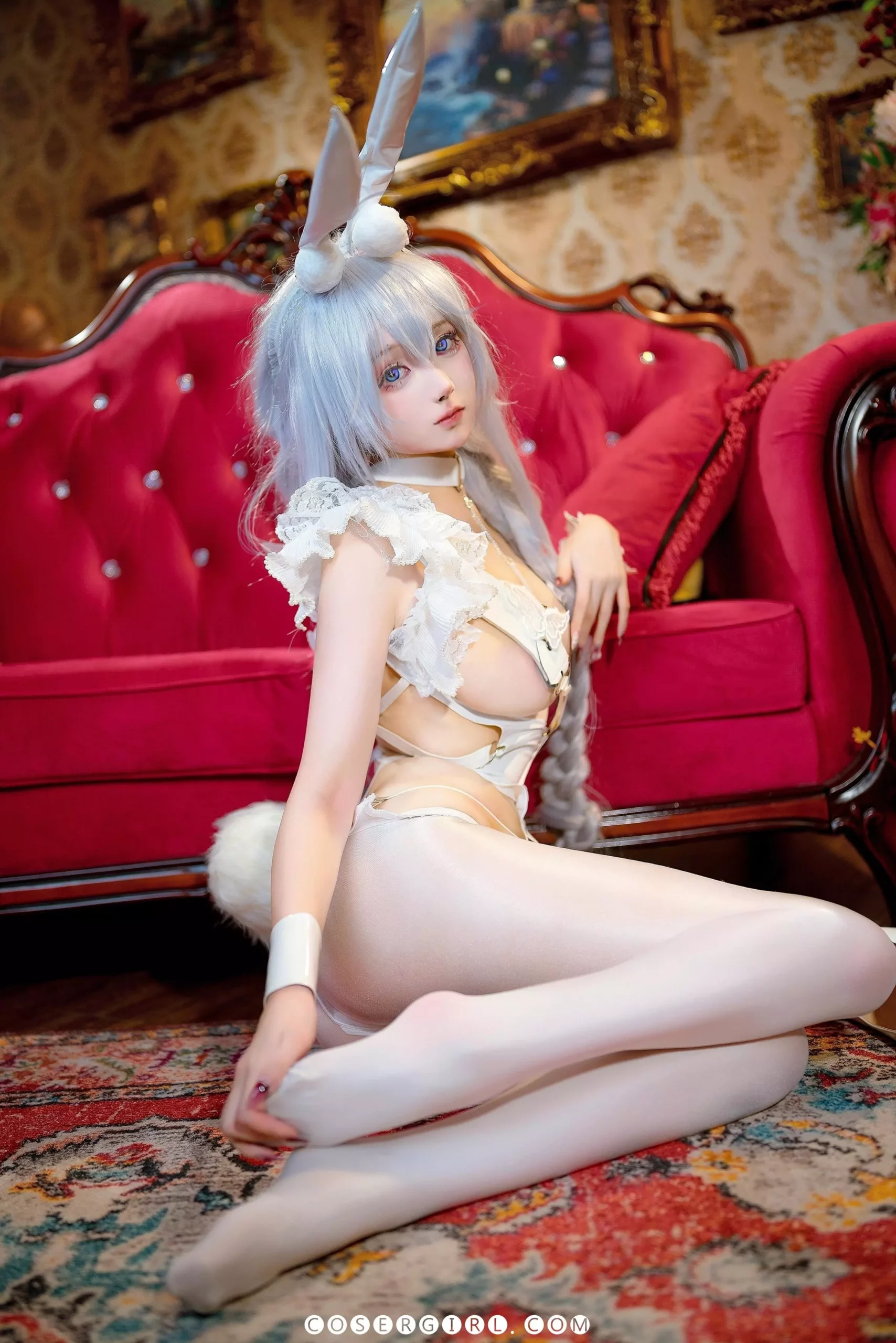 图片[2]-小祭漓 懒懒的白兔 恶毒 - coser福利社[40P-260MB] 写真下载-coser福利社