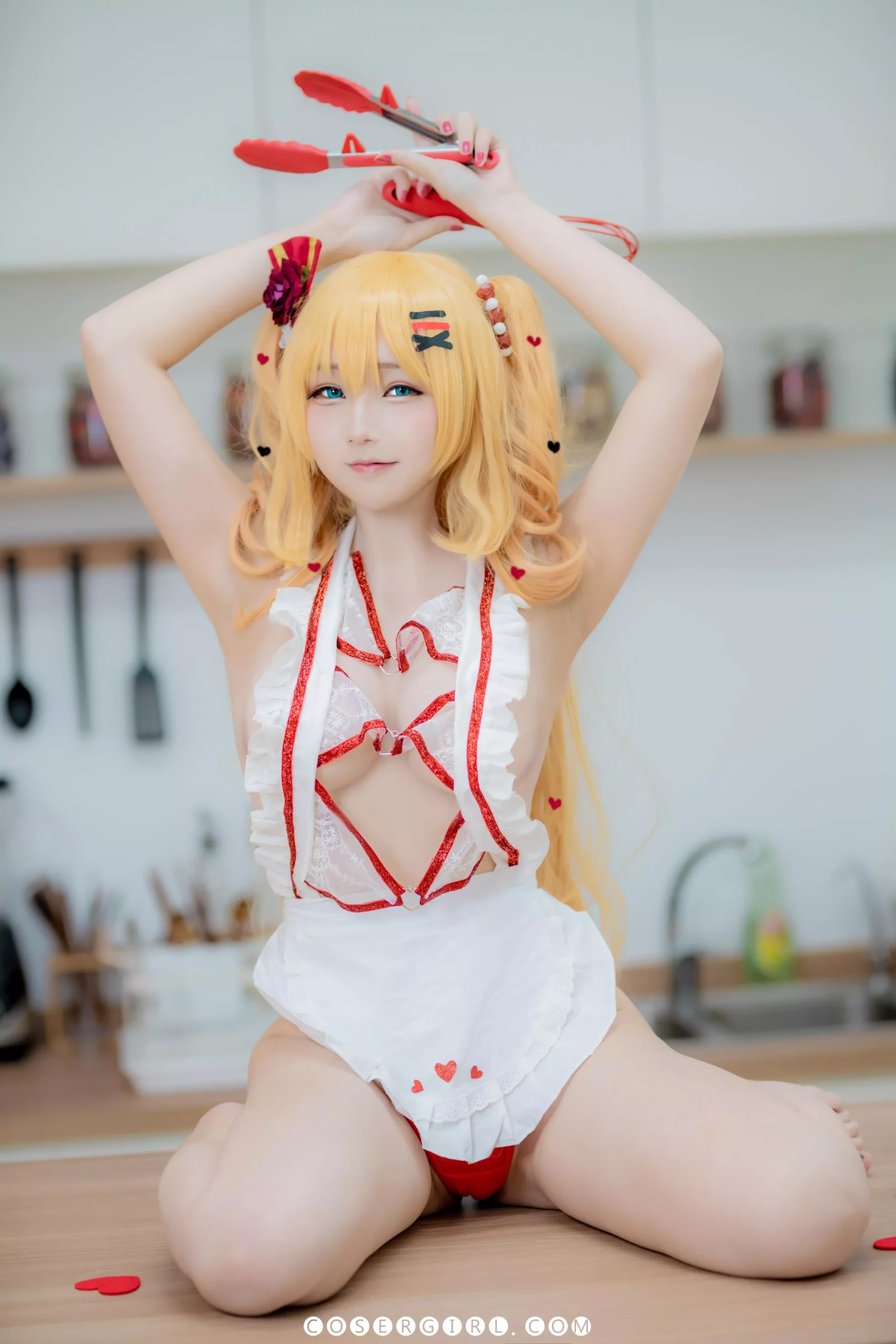 Takanashi Hanari Hachama apron - coser福利社在线观看-coser福利社