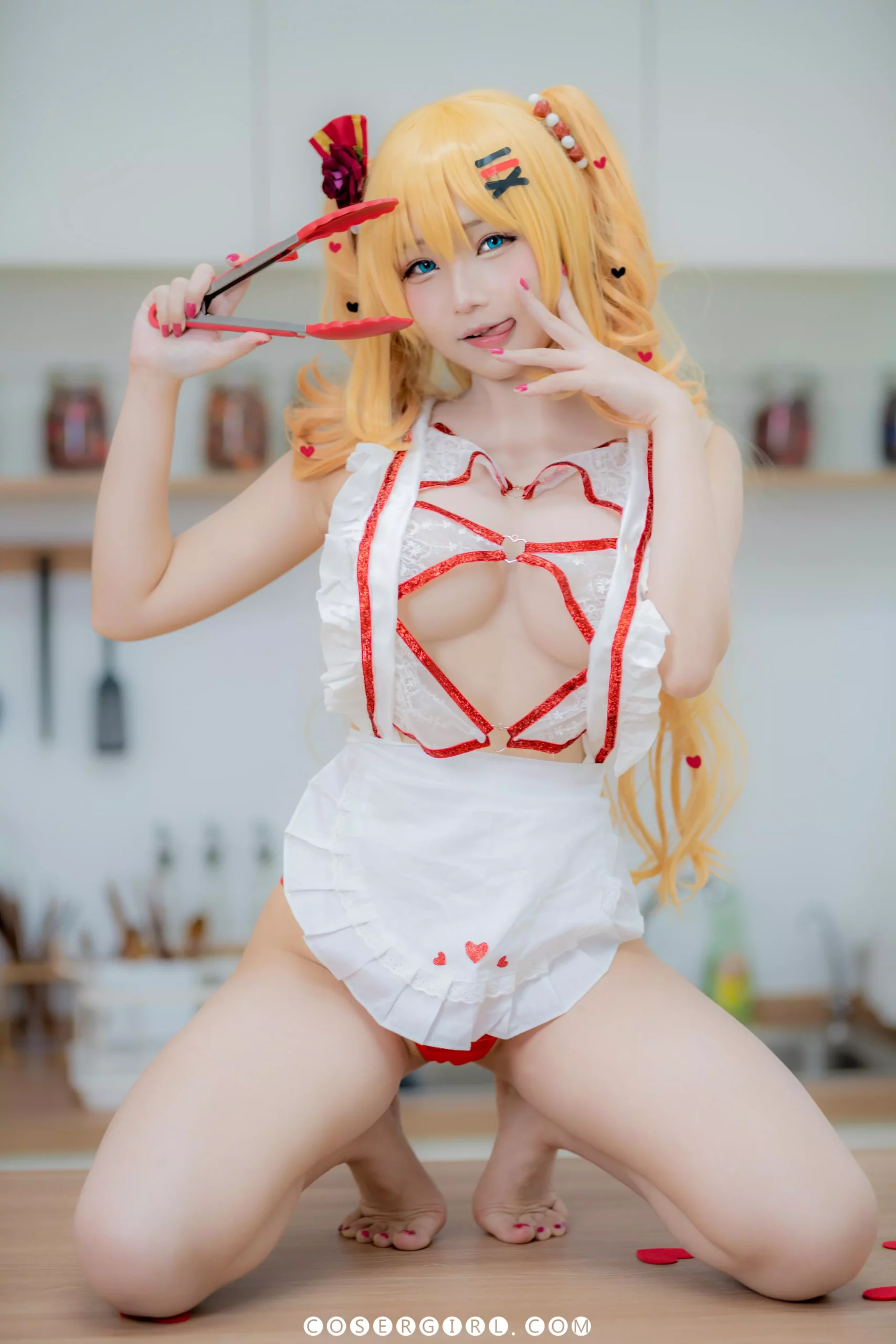 图片[3]-Takanashi Hanari Hachama apron - coser福利社在线观看-coser福利社