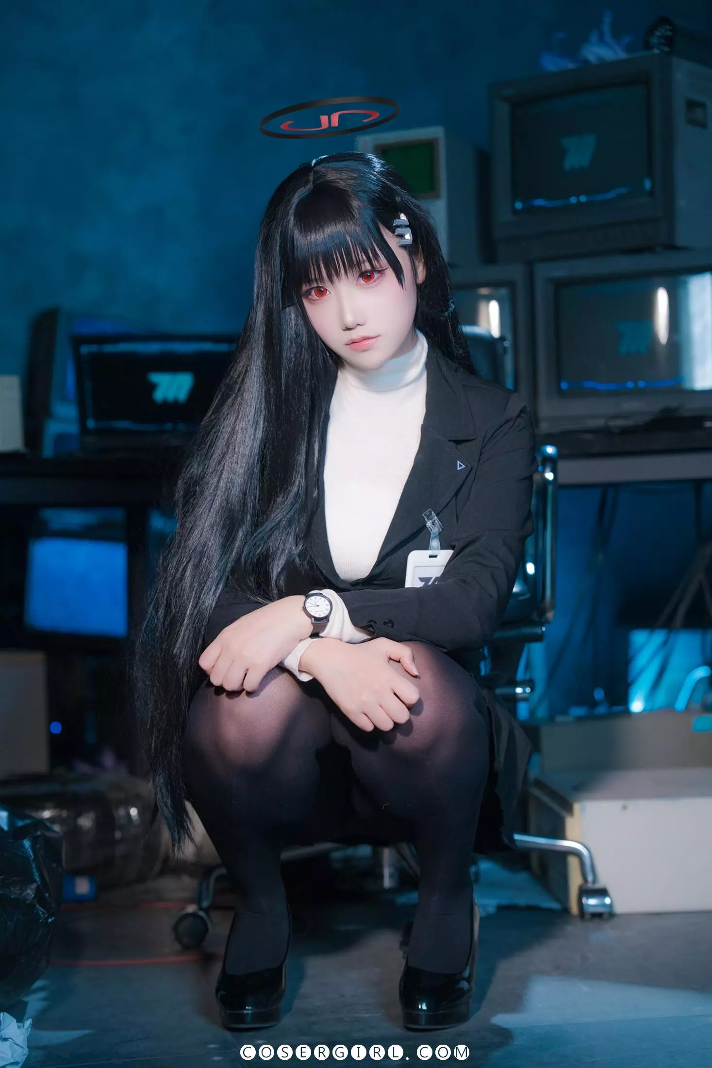 lunananya blue archive 調月リオ - coser福利社在线观看-coser福利社