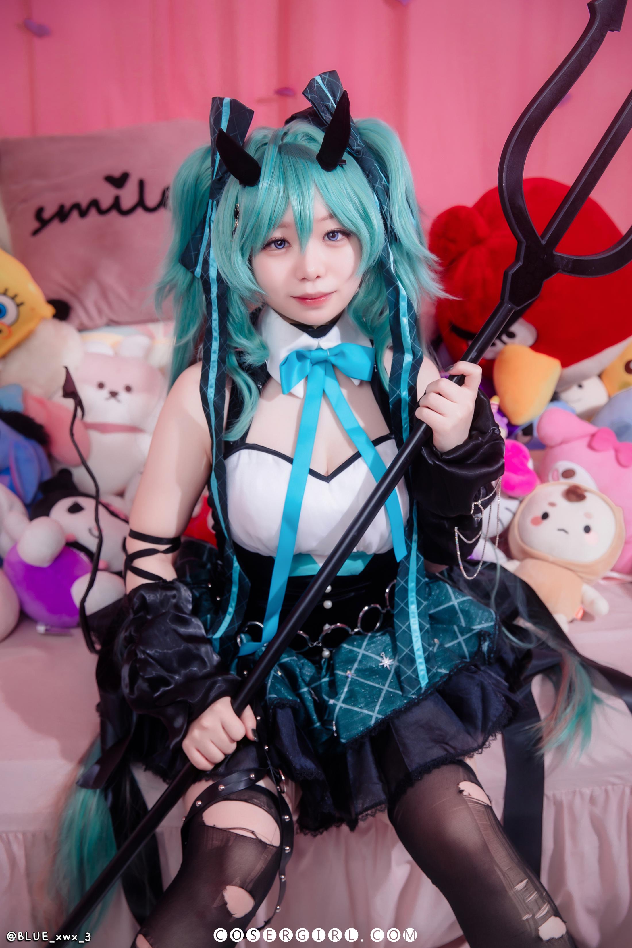 图片[7]-Blue Ming Miku [90P-1.05GB] - coser福利社-coser福利社