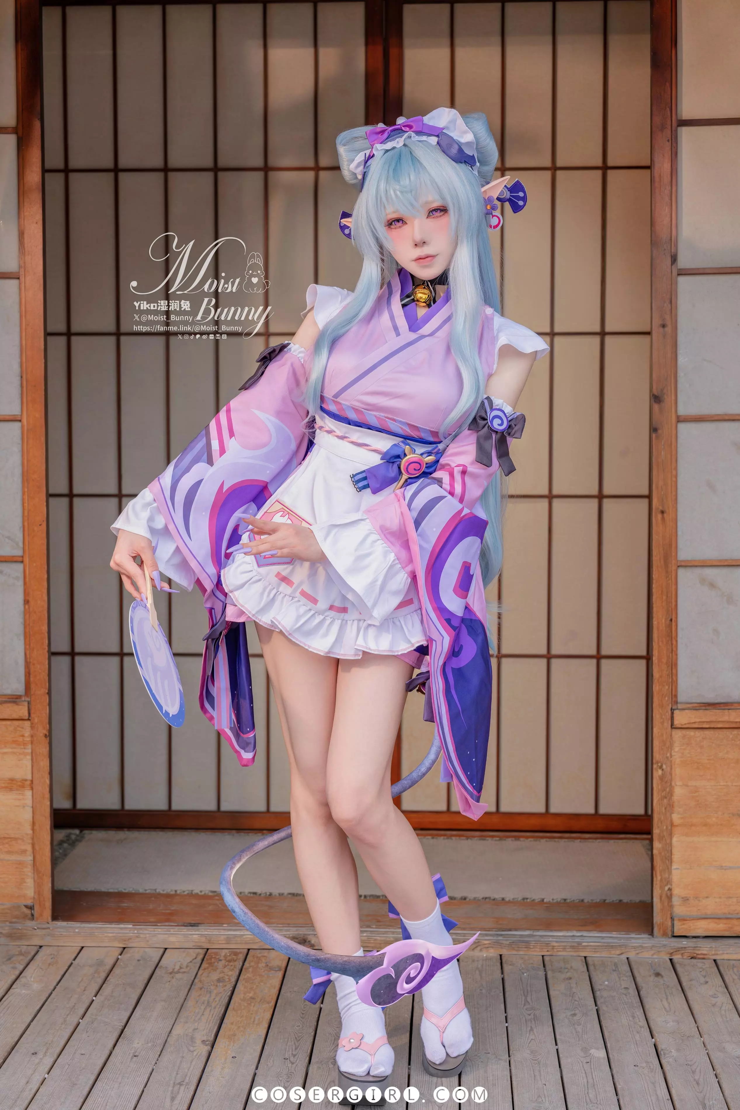 图片[3]-Yiko湿润兔 5月作品 浮枕朝颜-梦见月瑞希 红昭愿 - coser福利社在线观看-coser福利社