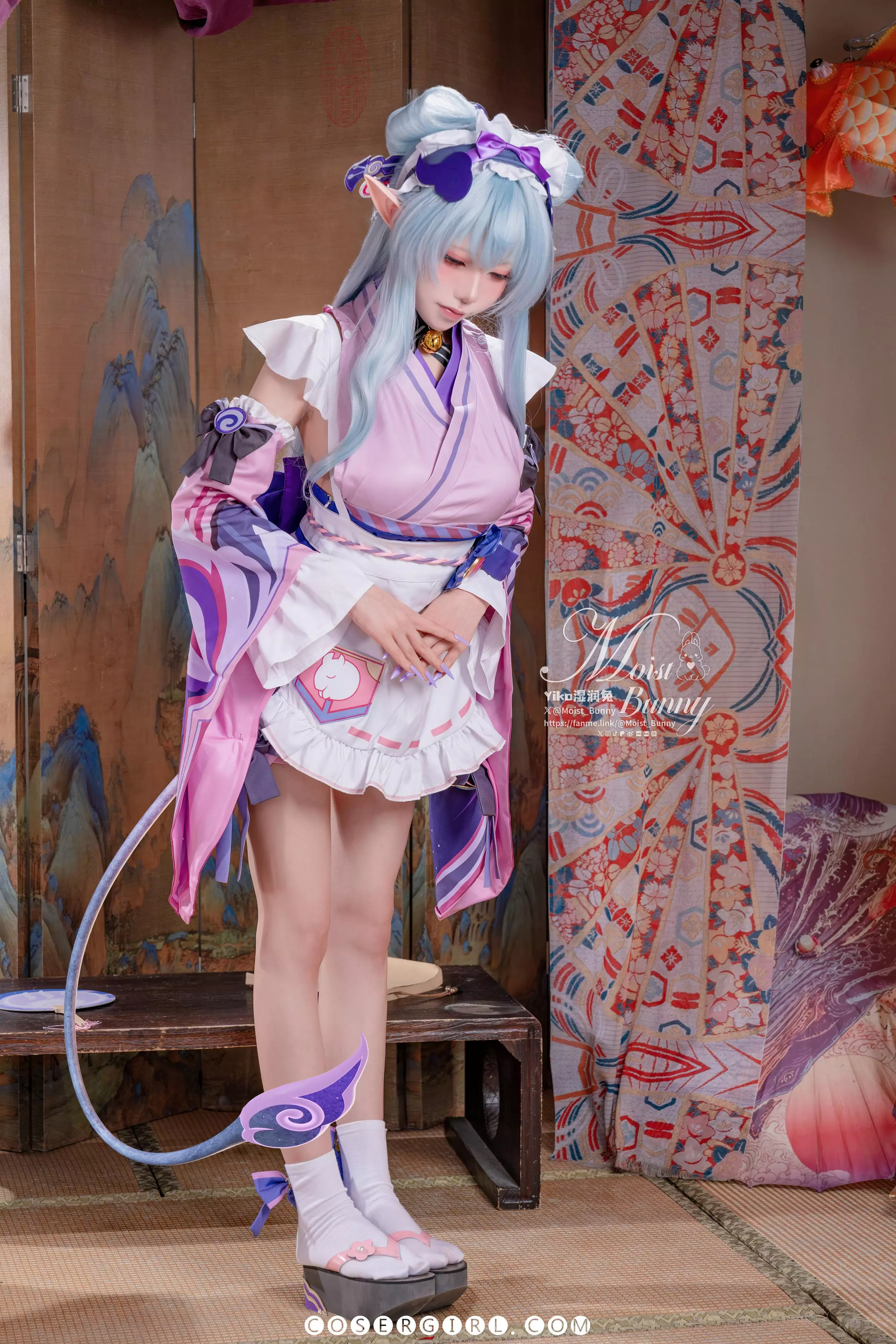 图片[7]-Yiko湿润兔 5月作品 浮枕朝颜-梦见月瑞希 红昭愿 - coser福利社在线观看-coser福利社