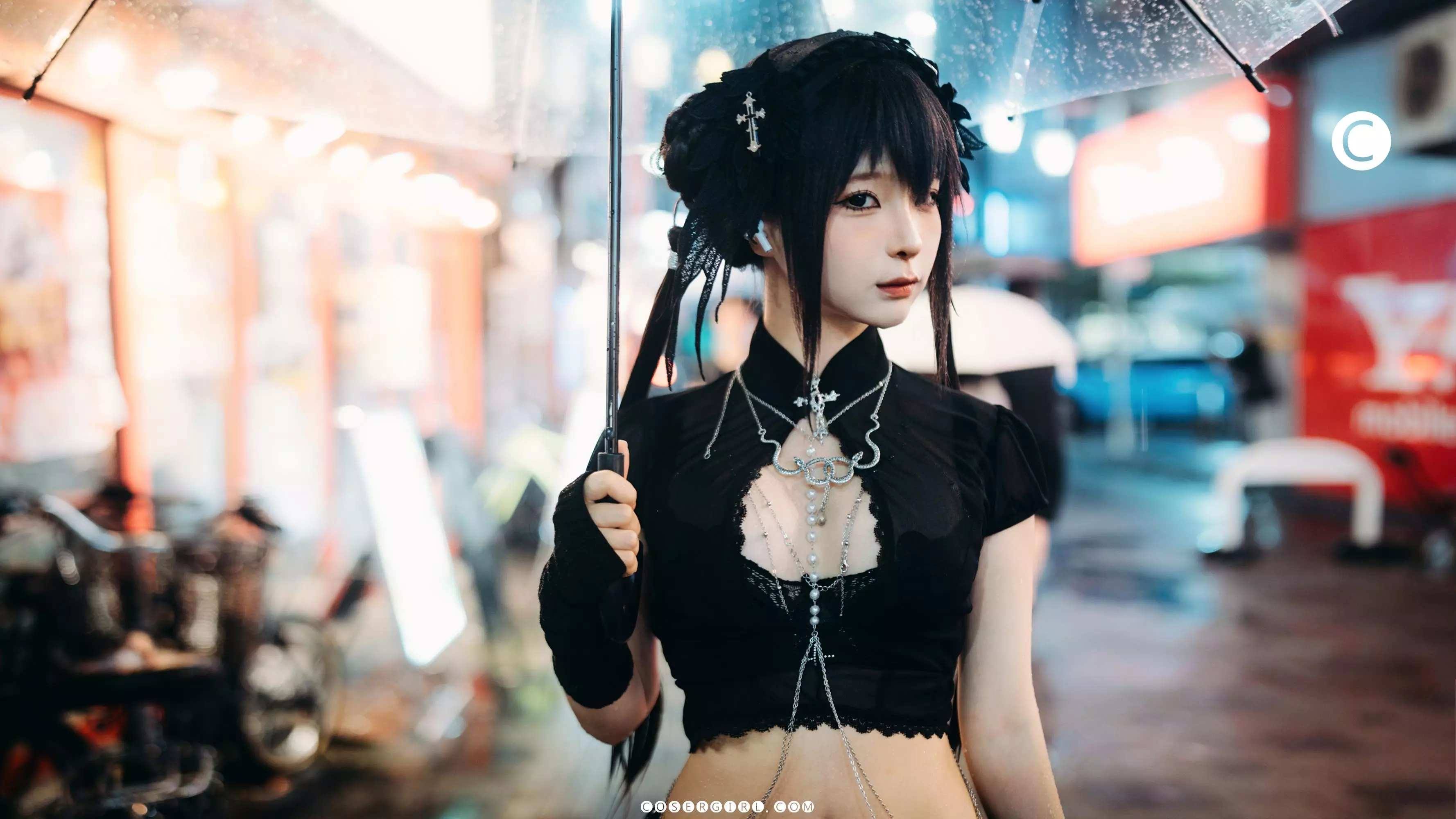 图片[1]-蠢沫沫《夜行》地雷系😈危险的边界 - coser福利社-coser福利社