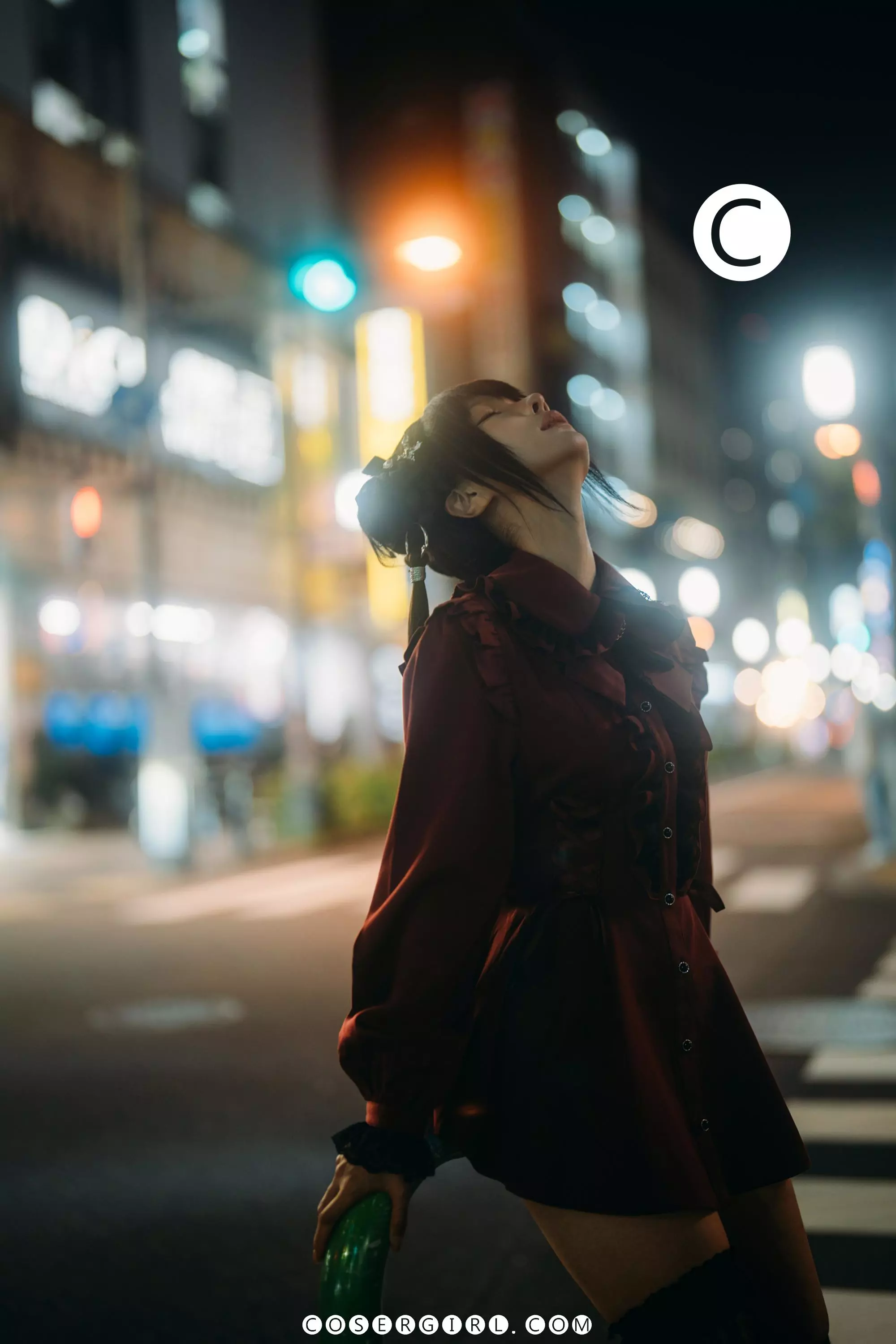 图片[3]-蠢沫沫《夜行》地雷系😈危险的边界 - coser福利社-coser福利社