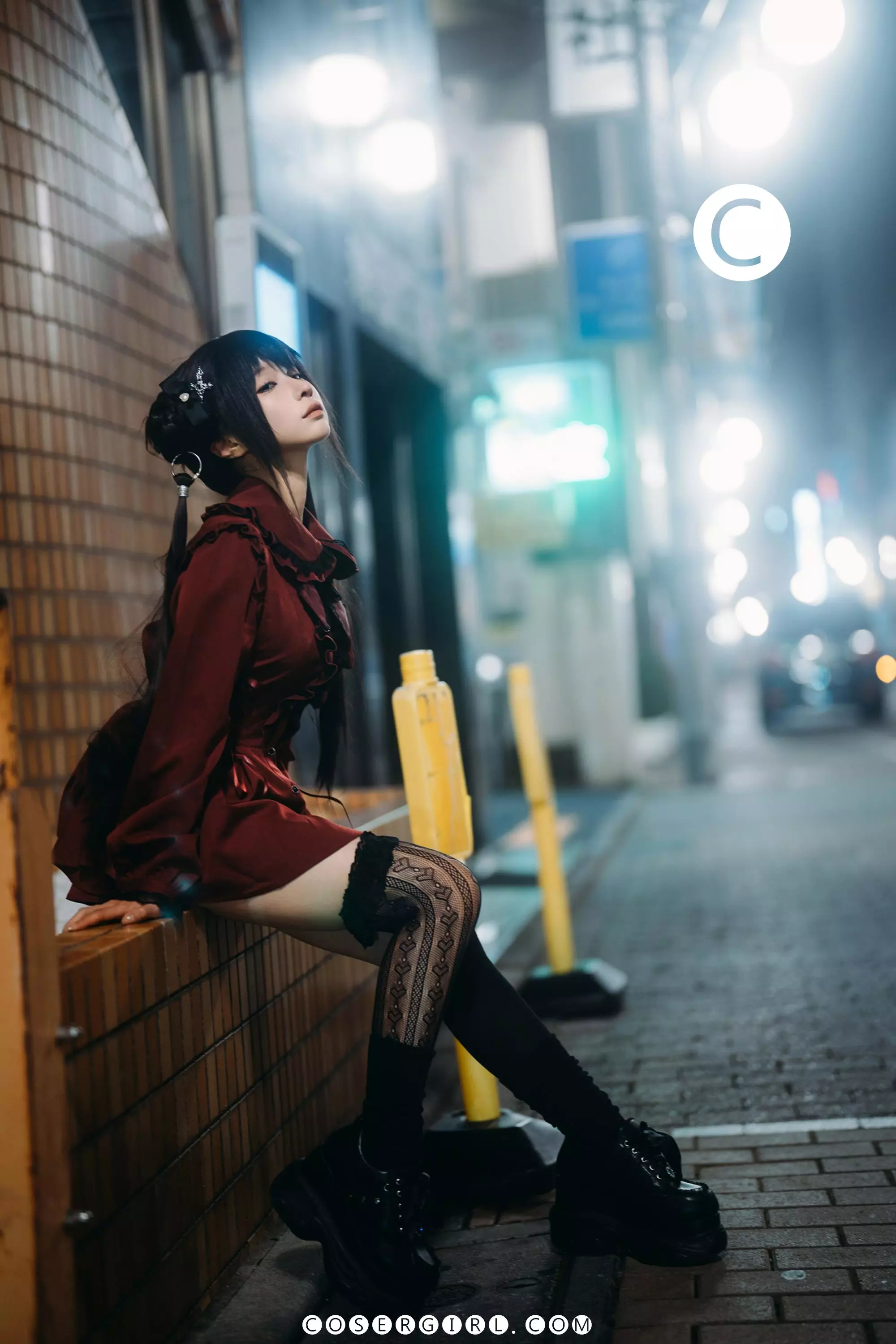 图片[2]-蠢沫沫《夜行》地雷系😈危险的边界 - coser福利社-coser福利社