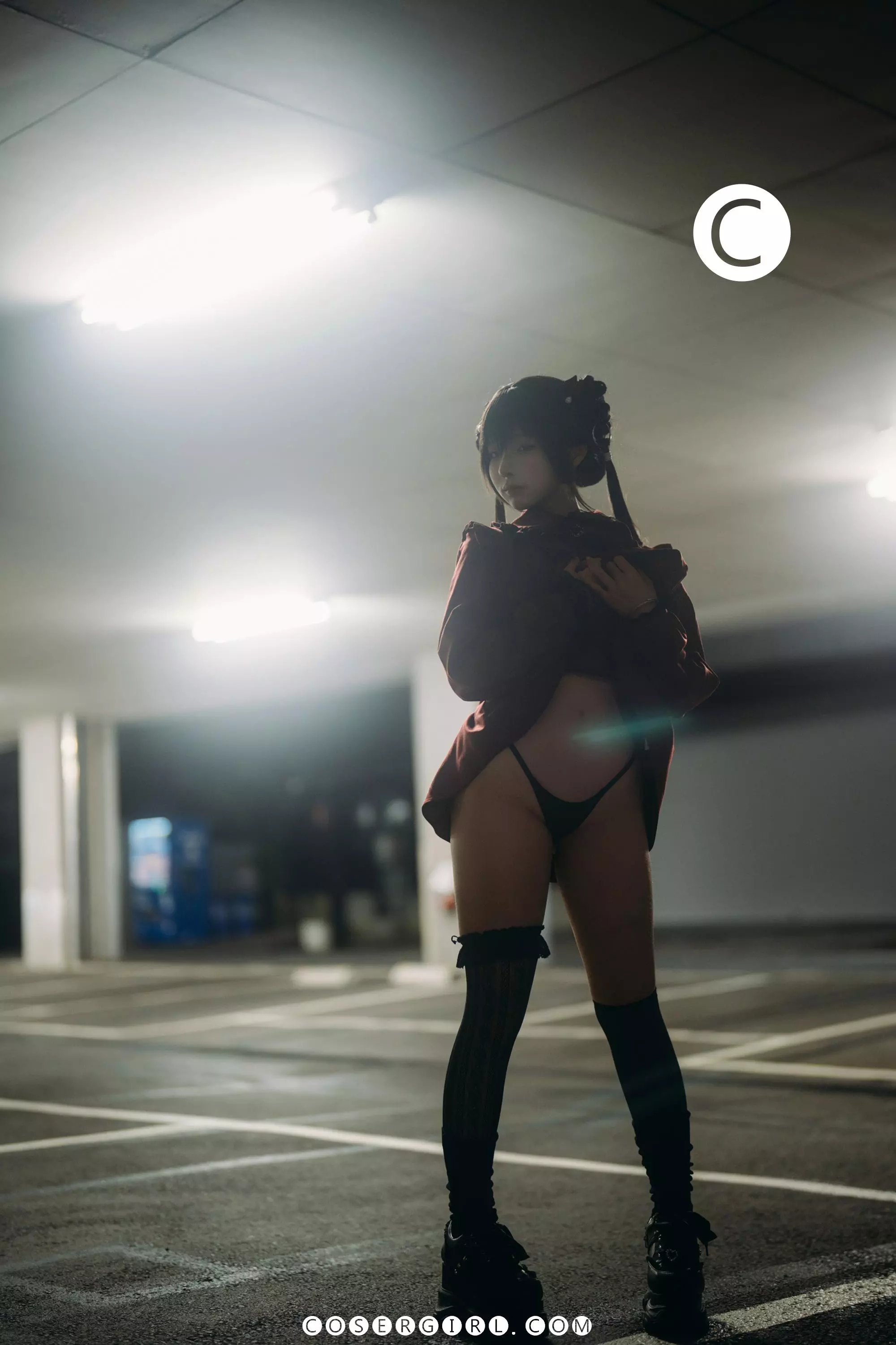 图片[4]-蠢沫沫《夜行》地雷系😈危险的边界 - coser福利社-coser福利社