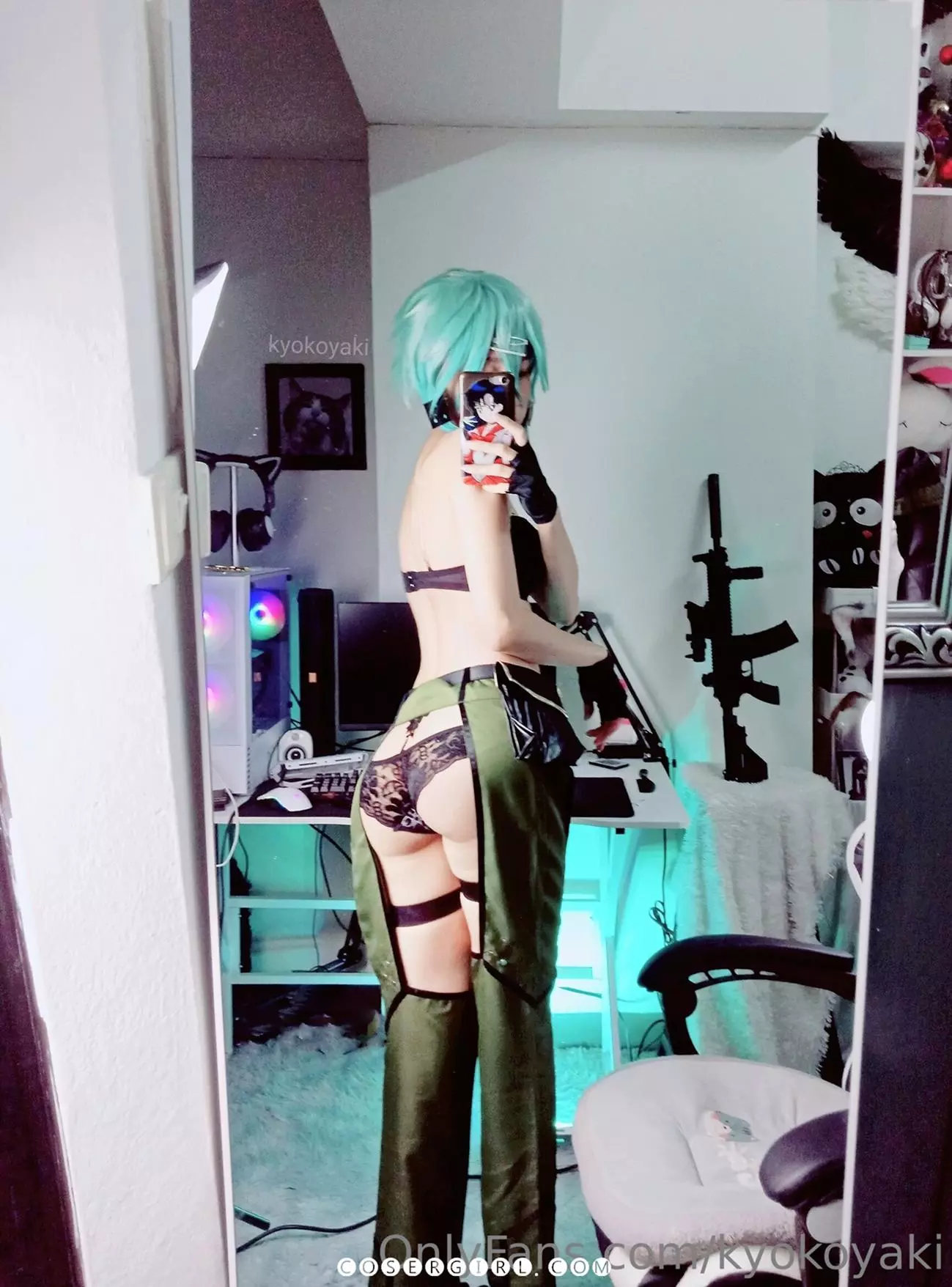 图片[8]-Kyokoyaki Sinon Sword Art Online [20P-120MB] - coser福利社图片预览-coser福利社