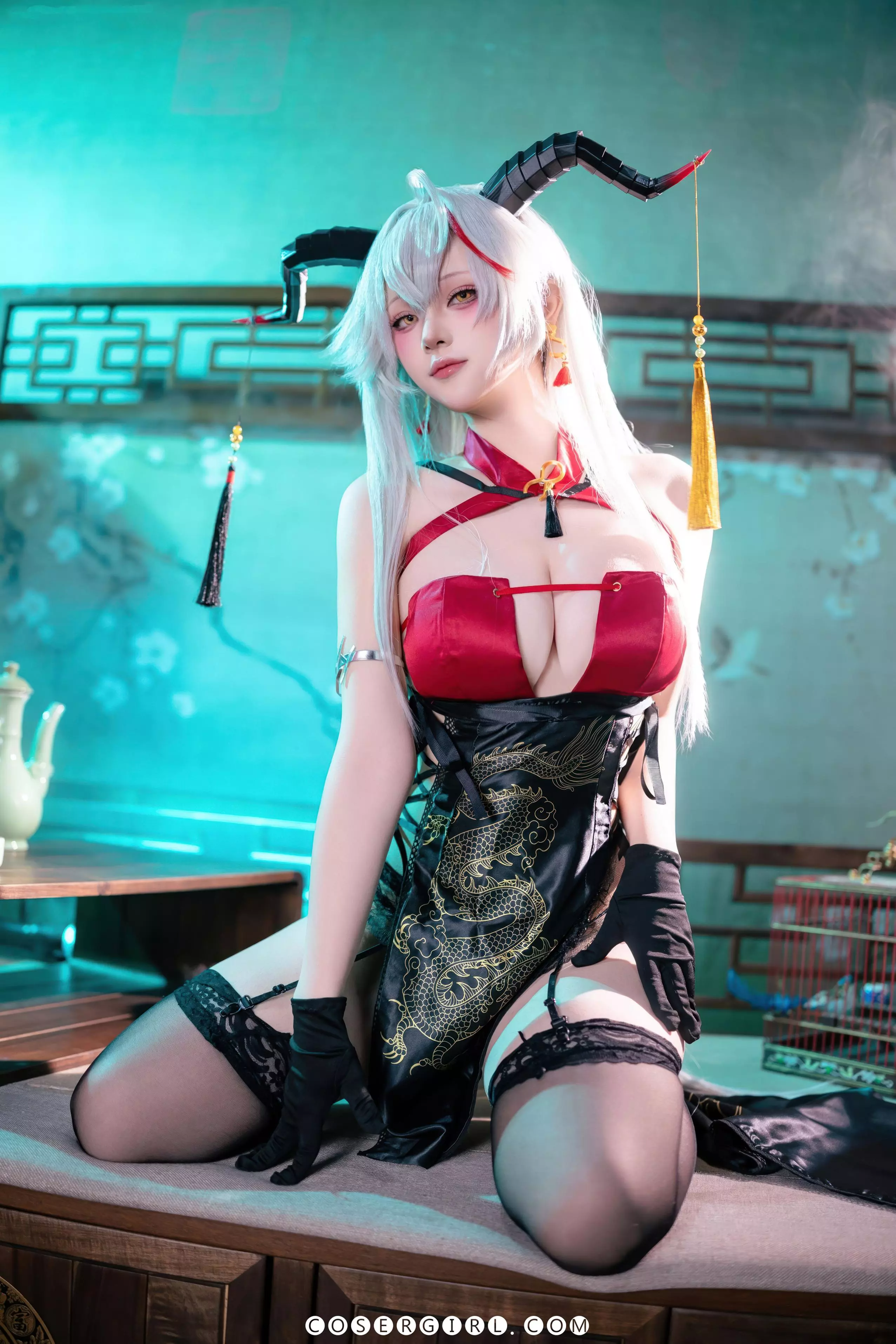 图片[5]-屿鱼 碧蓝航线 埃吉尔旗袍 - coser福利社在线观看-coser福利社