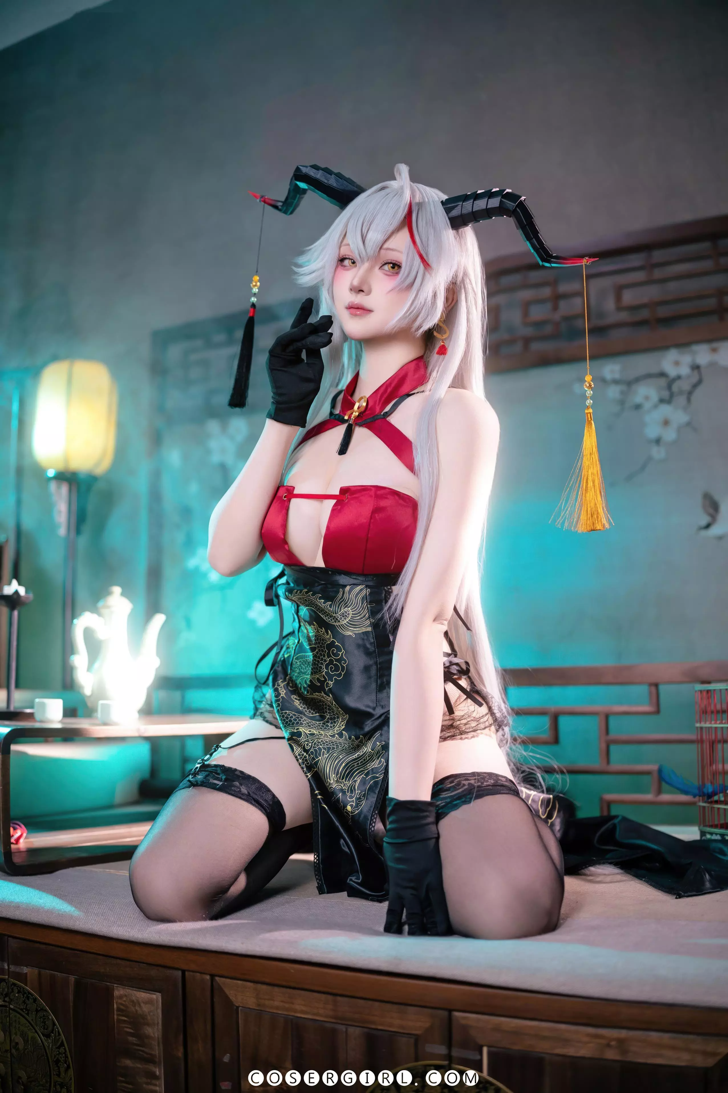 图片[9]-屿鱼 碧蓝航线 埃吉尔旗袍 - coser福利社在线观看-coser福利社