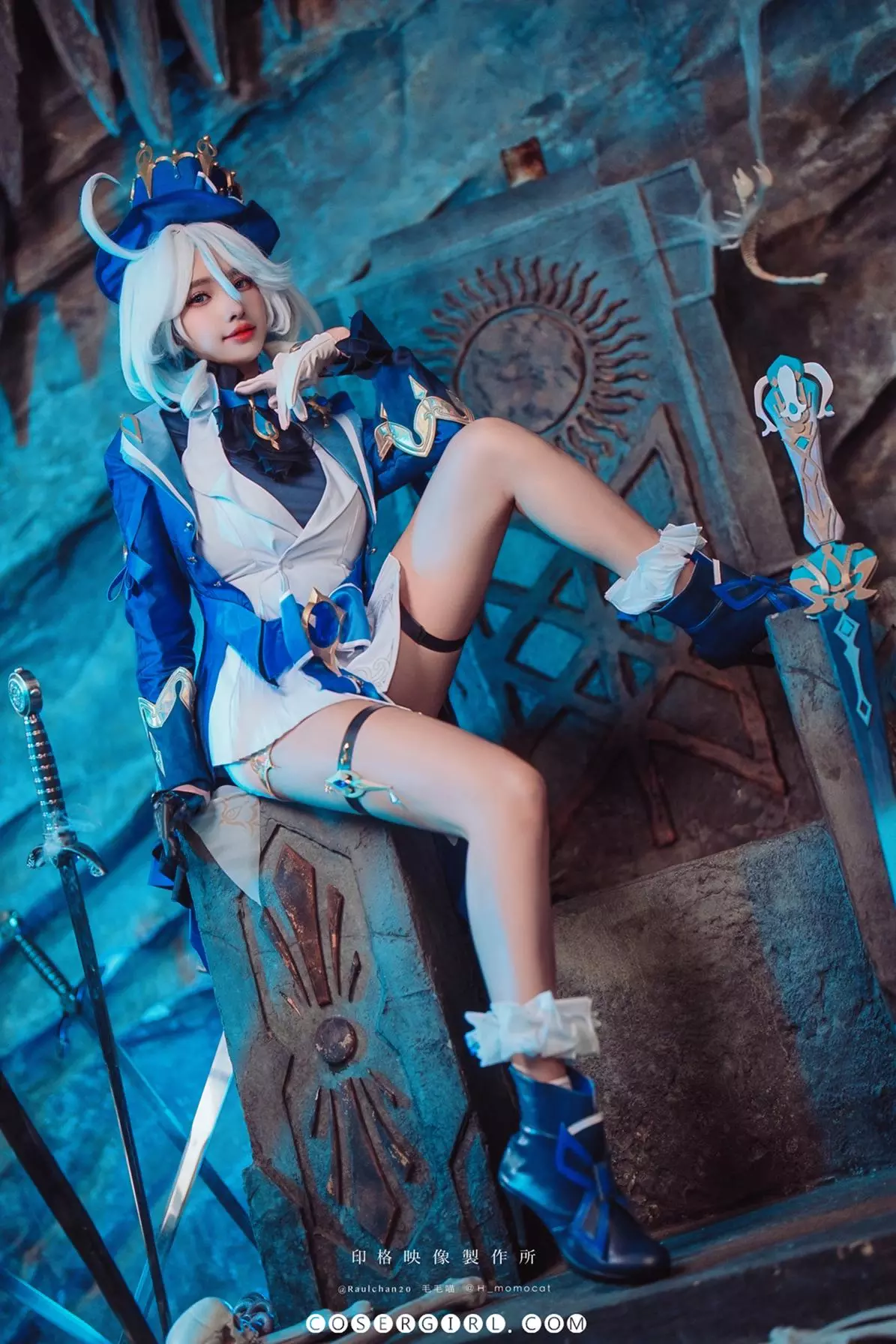 图片[4]-慕慕Momo 芙寧娜 Furina💧正義之神 - coser福利社图片预览-coser福利社