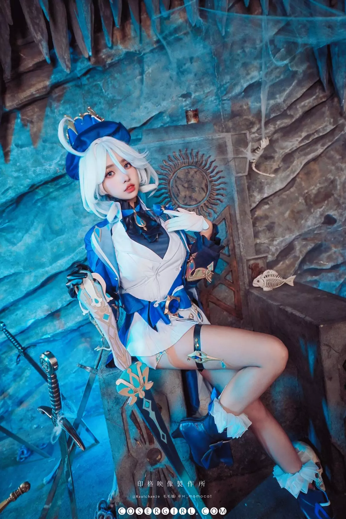 图片[1]-慕慕Momo 芙寧娜 Furina💧正義之神 - coser福利社图片预览-coser福利社