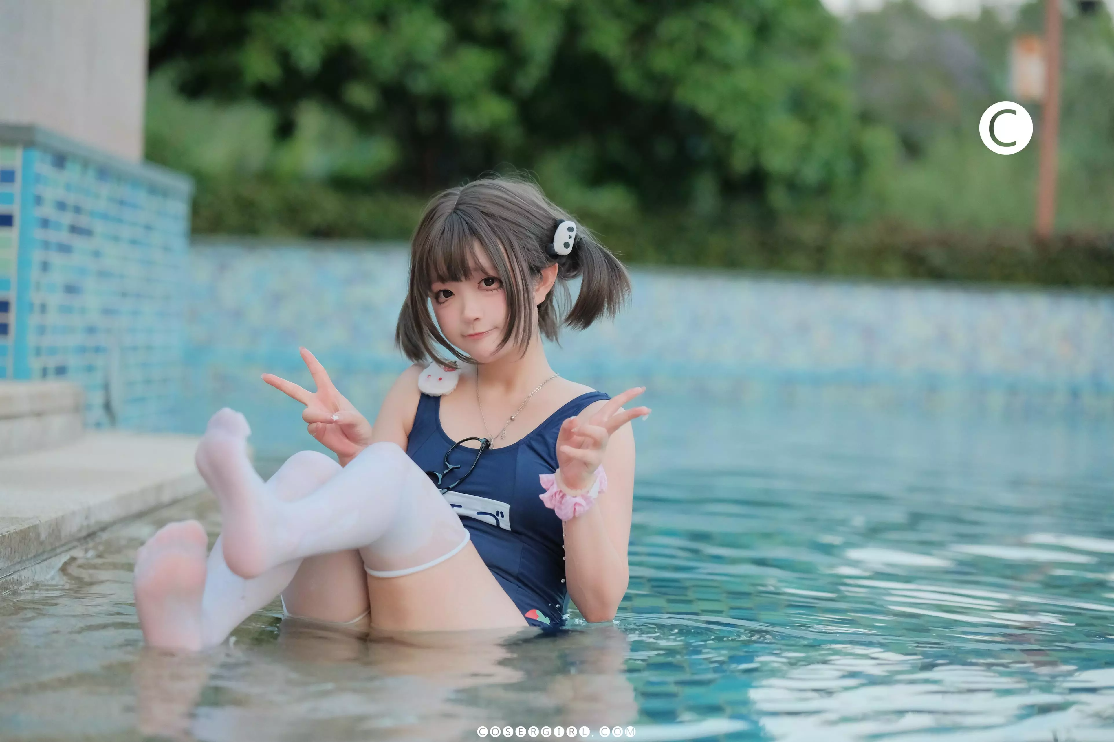 图片[1]-神沢永莉六一死库水写真下载 - coser福利社泳池白丝萌感57P在线可看-coser福利社