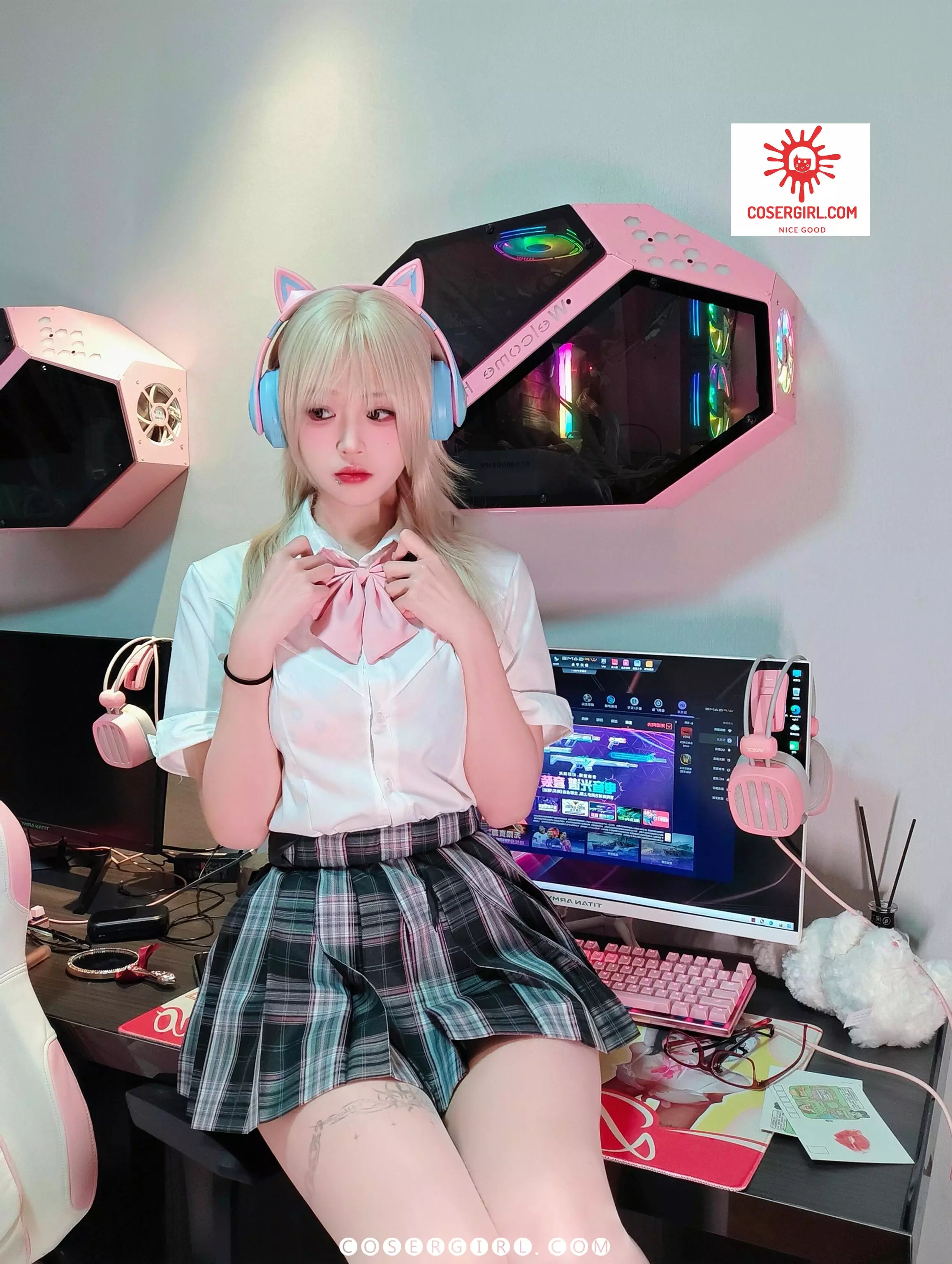 图片[4]-麻薯好吃 电竞女友 - coser福利社在线观看-coser福利社