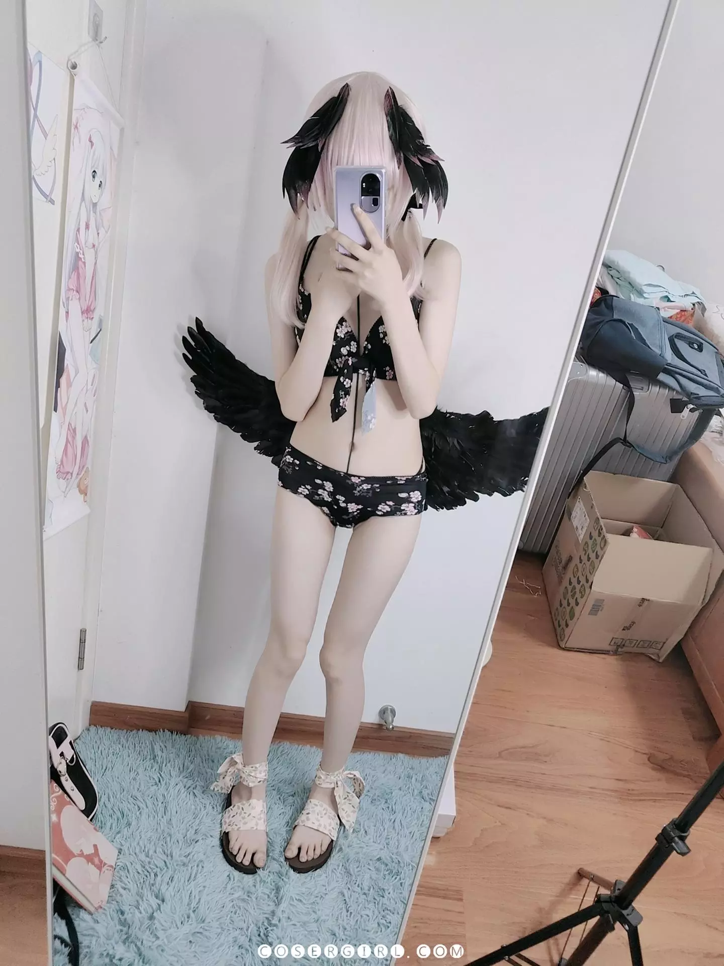 图片[5]-Reng 【ブルーアーカイブ】下江コハル：水着 - coser福利社在线观看-coser福利社