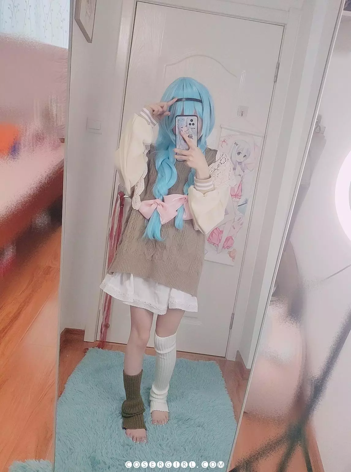 图片[4]-Reng 【オリキャラ】きあちゃん：パジャマ - coser福利社在线观看-coser福利社