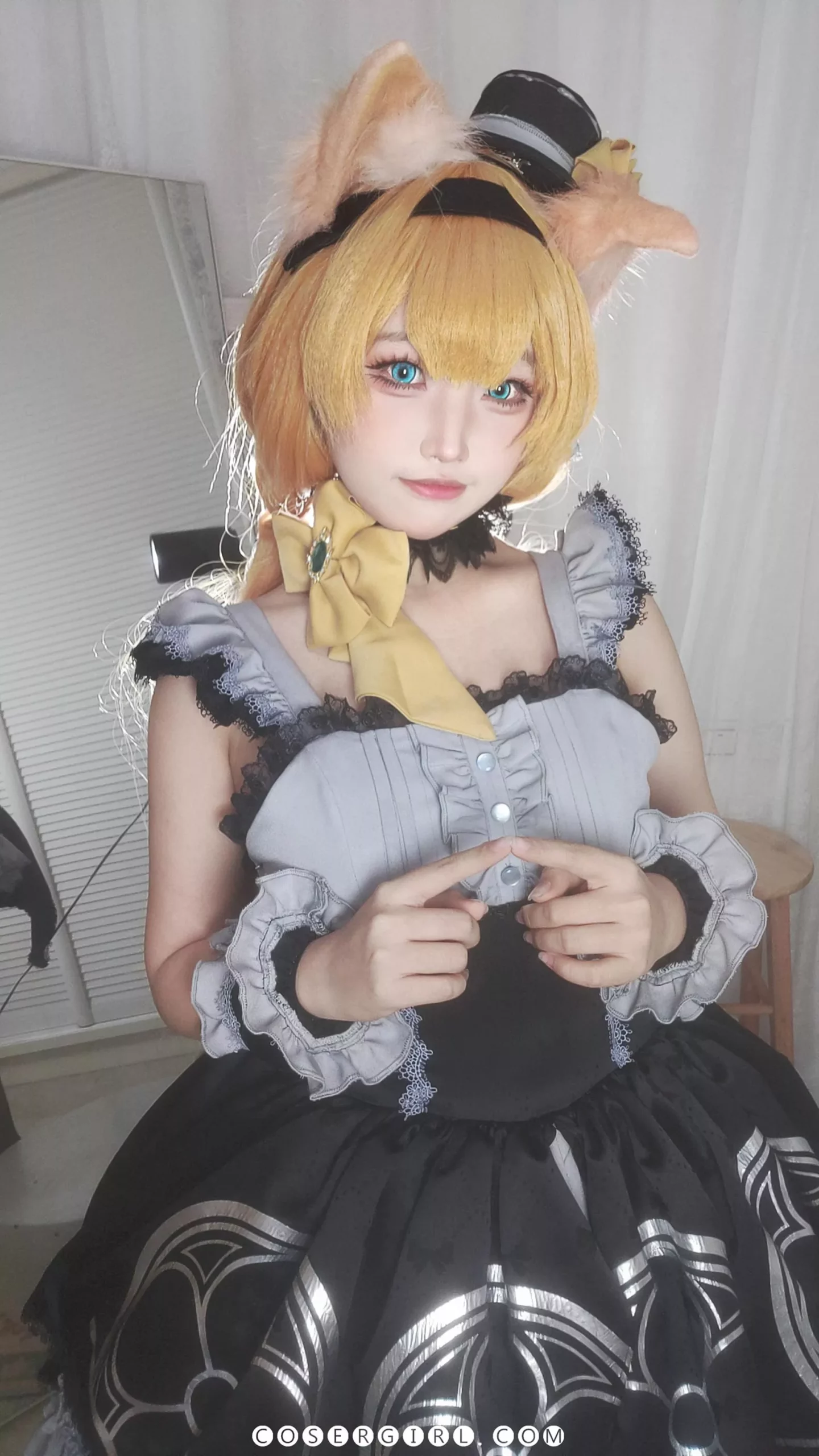 图片[4]-比奇堡黄塞方块 写真合集下载 - coser福利社[02套][638MB]-coser福利社